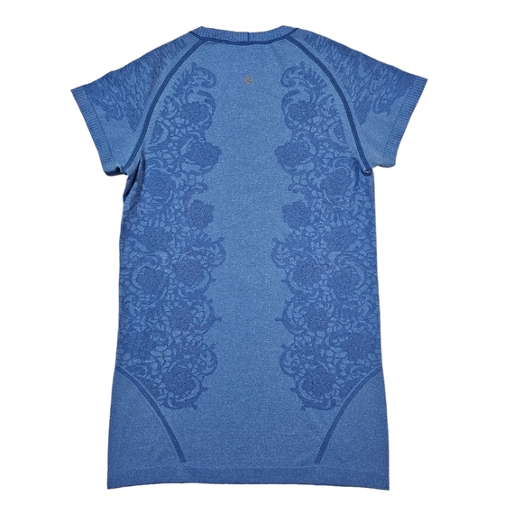 Lululemon Run: Swiftly Tech Short Sleeve *LaceBeaming Blue - Picture 7 of 14